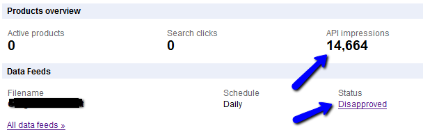 disapproved_feed Google Product Search Disapproved