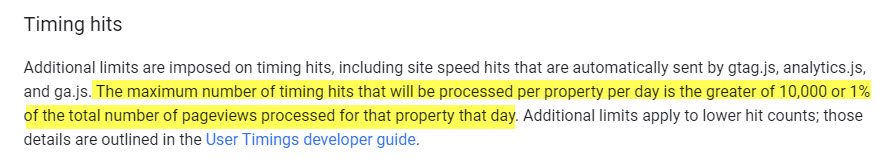 timing quotas
